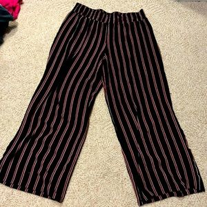 Straight Leg Striped pants